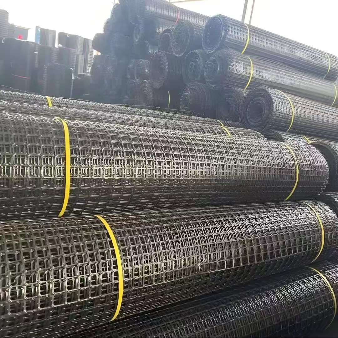 Géogrille en polypropylène pour la construction de routes, le renforcement des couches de fondation et des sols