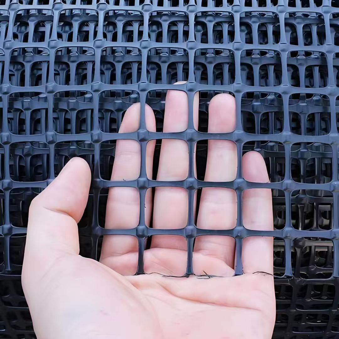 Géogrille en polypropylène pour la construction de routes, le renforcement des couches de fondation et des sols